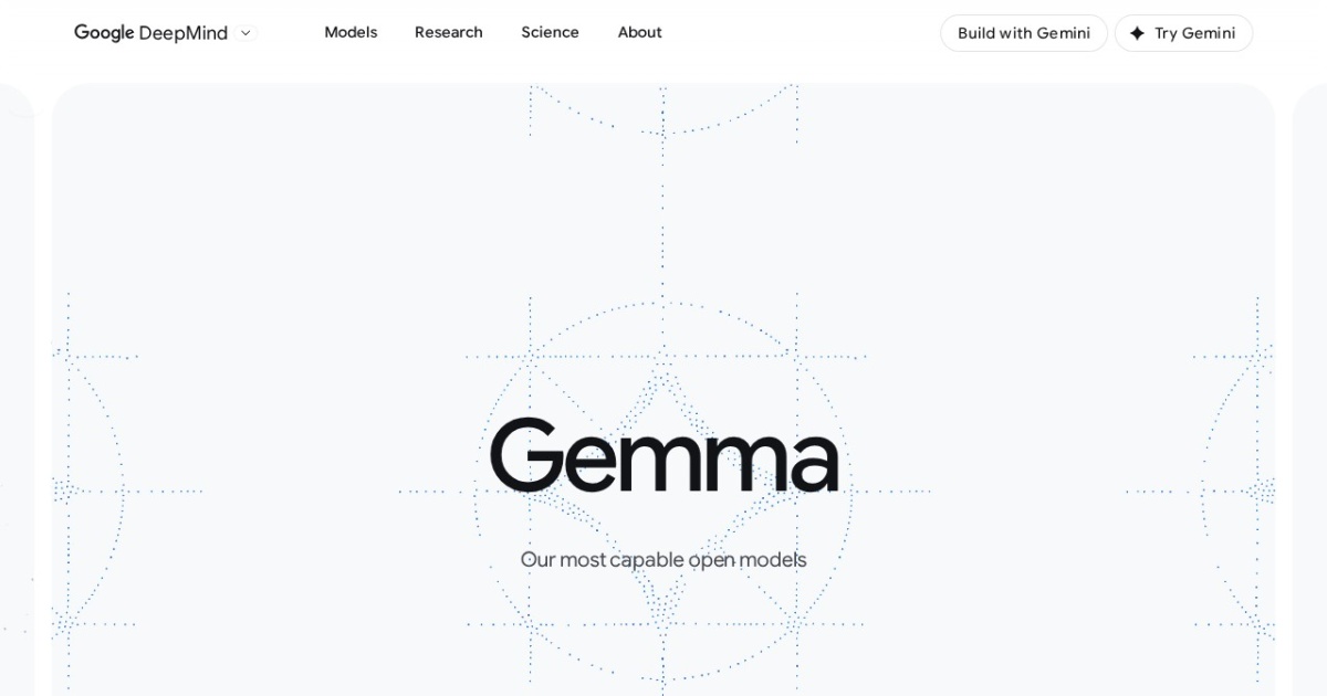 Gemma 3n website preview