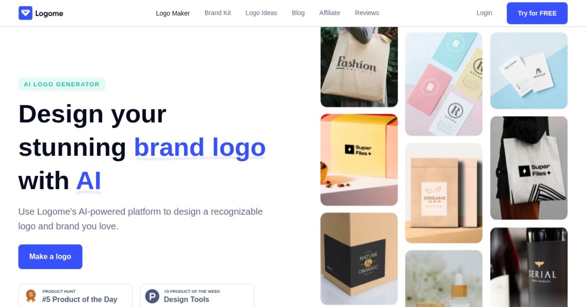 Logome website preview