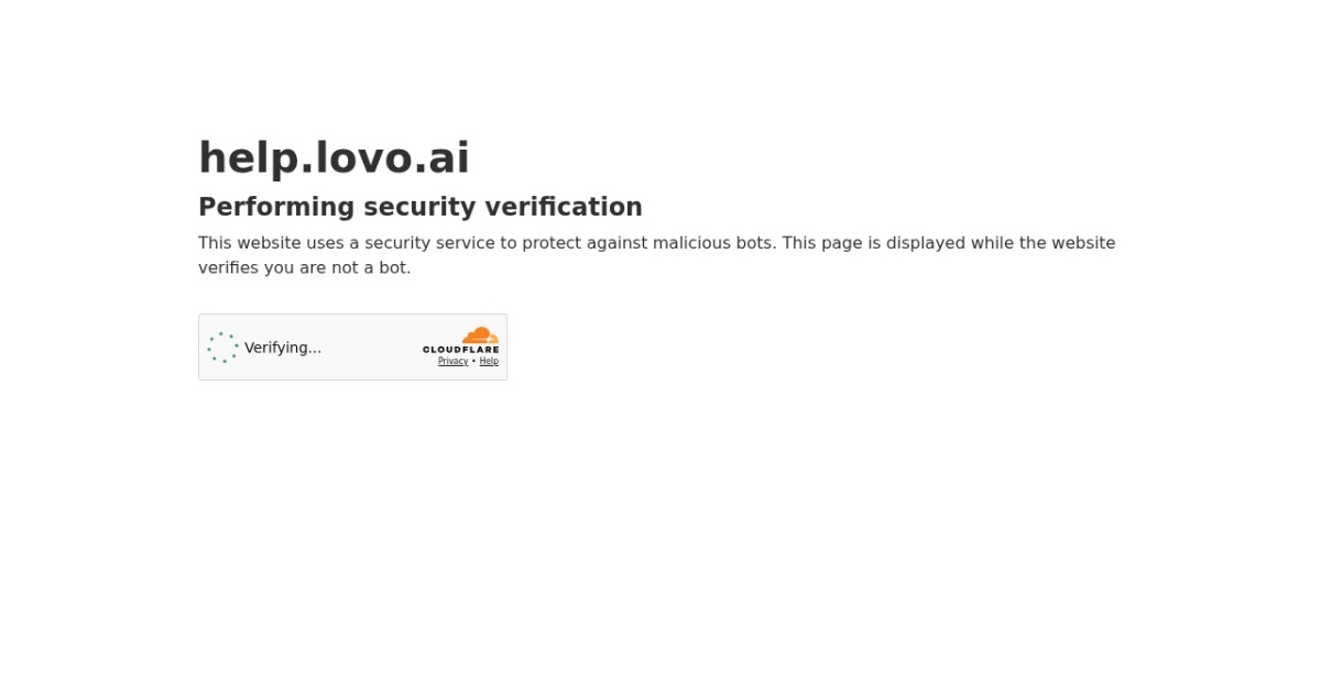LOVO Genny website preview