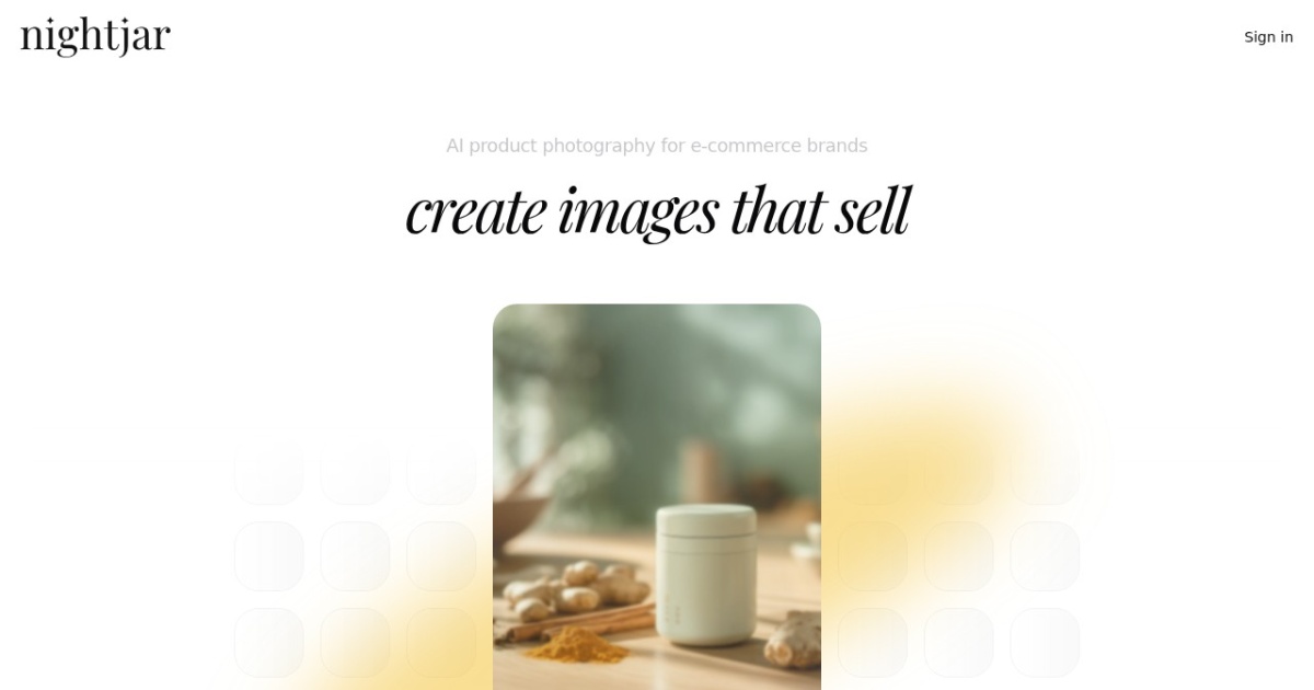 Nightjar website preview